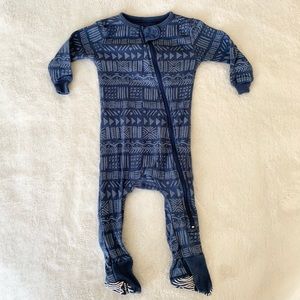 theo + leigh Zipper Onesie, Size 3-6M